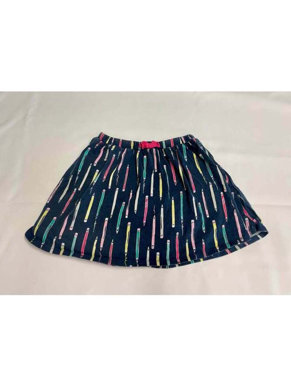 Gymboree Girls Size 8 Navy Pencil Print Twirl Skort